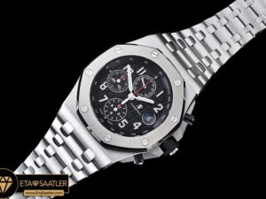 AP0374B - AP Royal Oak Chrono 26470 SSSS Black A3126 - Noob - 13.jpg